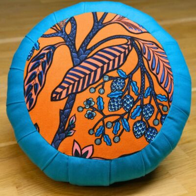 zafu kapok hoali by Vh en Thevenon Bibi et exterieur turquoise