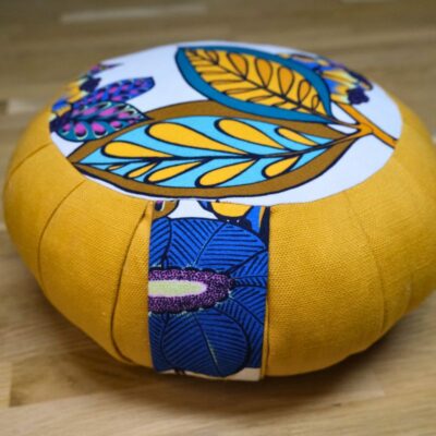 Zafu Kapok Hoali by VH Gardenland jaune d'or, profil